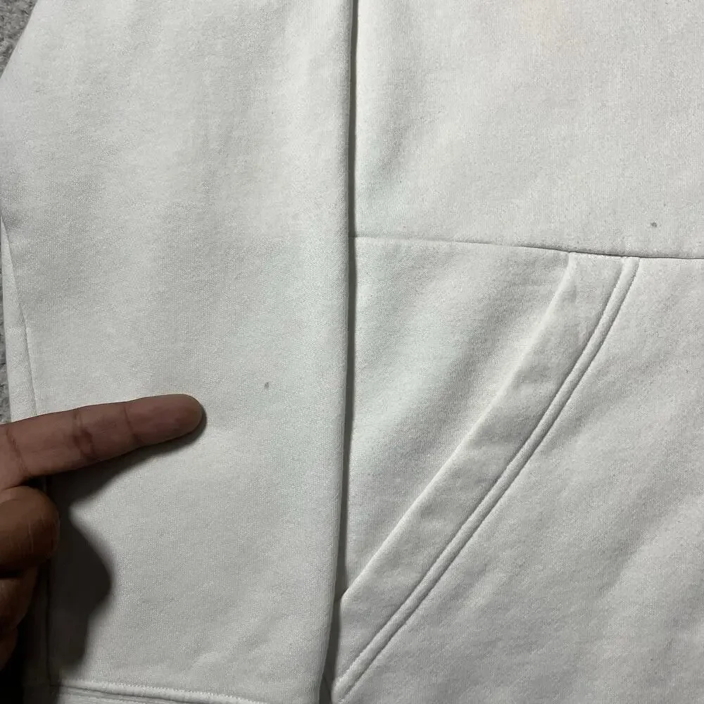 Air Jordan Hoodie Mens XL White Jumpman Holiday Sweatshirt Hanging Shoes Logo